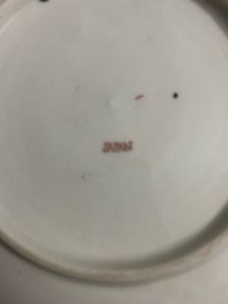 Taza y 3 platos porcelana antigua Japón
