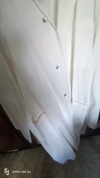 Camice da lavoro bianco taglia 50