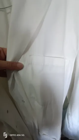 Camice da lavoro bianco taglia 50