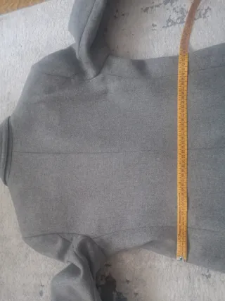 Abrigo Zara Gris lana nuevo a estrenar