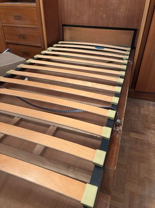 Somier para cama abatible 90cm sin patas