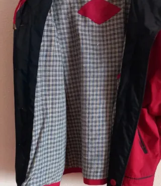 Giubbotto Uomo Rosso 2.5euro