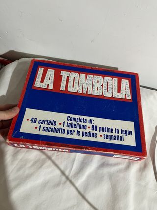 La Tombola - Gioco di società con 40 cartelle