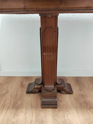 Mesa de madera maciza plegable