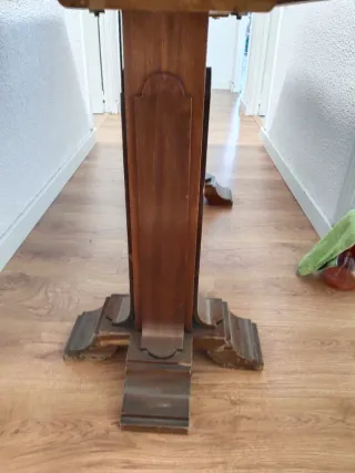 Mesa de madera maciza plegable