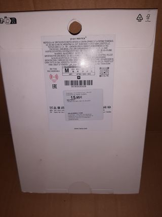 Collar dorado de Zara