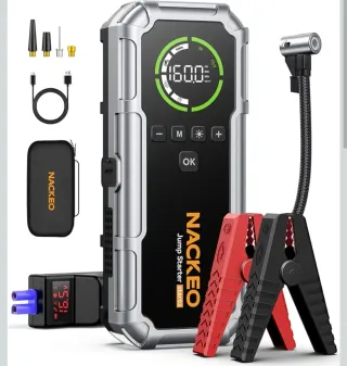 PRECINTADO‼️Arrancador de Batería y compresor