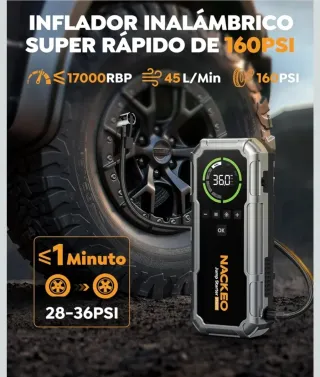 PRECINTADO‼️Arrancador de Batería y compresor