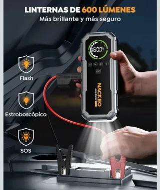 PRECINTADO‼️Arrancador de Batería y compresor