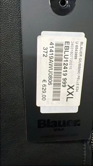 Giacca Blauer Vera Pelle XXL