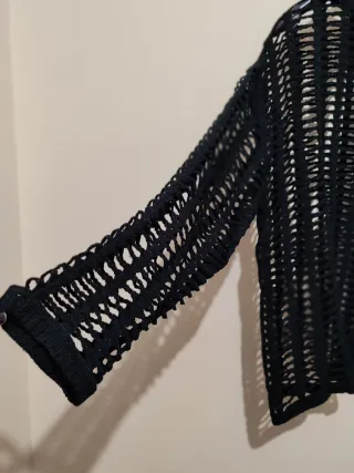 Jersey Zara Calado Negro