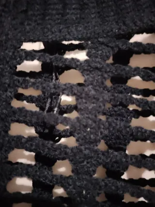 Jersey Zara Calado Negro