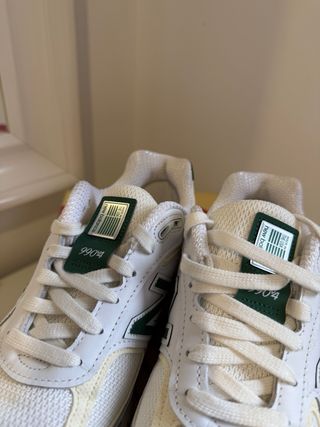 New Balance 990v4 Verde Blanco Talla 40.5