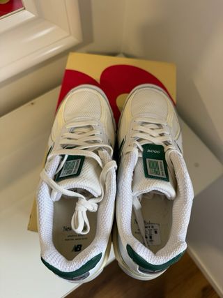 New Balance 990v4 Verde Blanco Talla 40.5