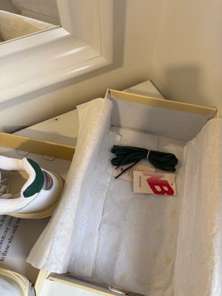 New Balance 990v4 Verde Blanco Talla 40.5