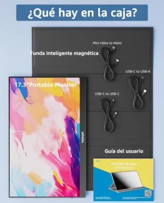 Monitor Portátil YODOIT 17.3 Full HD HDR