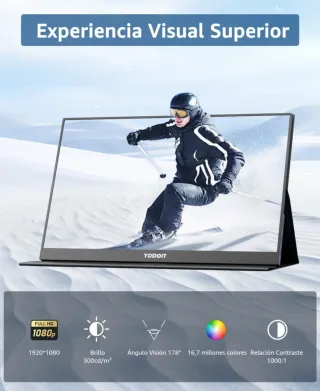 Monitor Portátil YODOIT 17.3 Full HD HDR