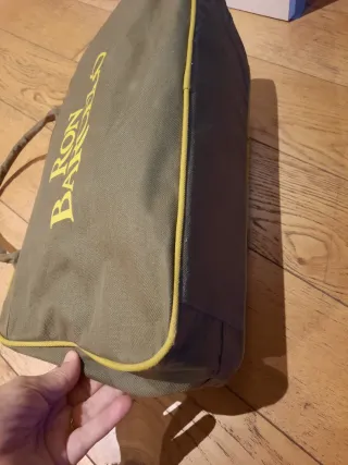 Bolsa vintage Ron Barceló verde oliva