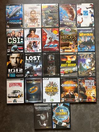 Pack 22 Juegos PC