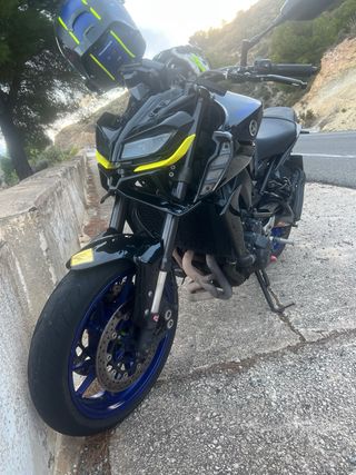 MT09 OHLINS + ANDREANI