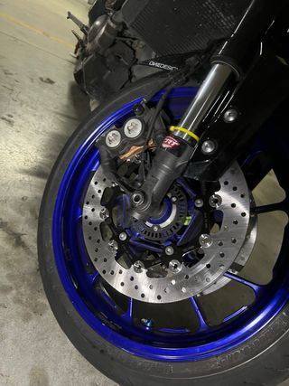 MT09 OHLINS + ANDREANI