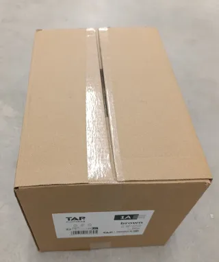 Caja 200 Sobres Acolchados TAP N° 1/A Marrón