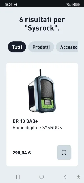 Radio Festool Sysrock