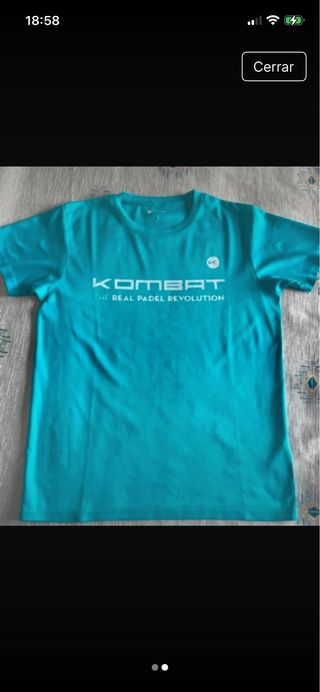 4 Camisetas Kombat Talla S