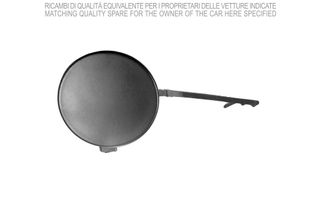 Tapa Gancho Remolque Paragolpes Delantero Imprimado para Audi A4 2007