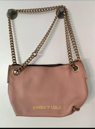 Bolso Bimba y Lola rosa palo