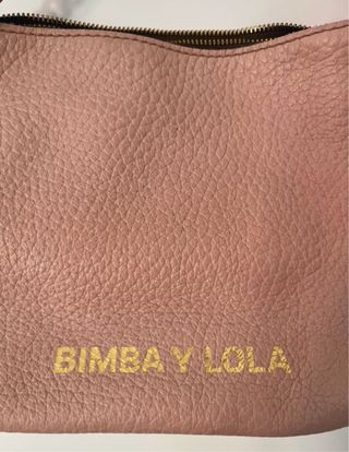Bolso Bimba y Lola rosa palo