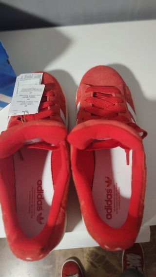 Adidas Campus 00s Rojas Originales