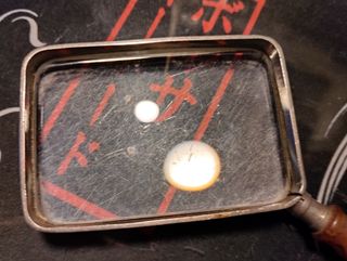 Lupa Antigua Filatelia Joyería Rectangular Mango M