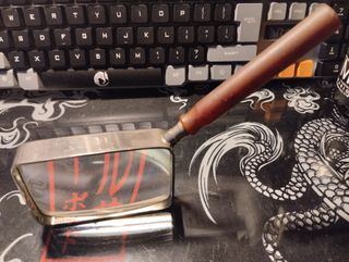 Lupa Antigua Filatelia Joyería Rectangular Mango M