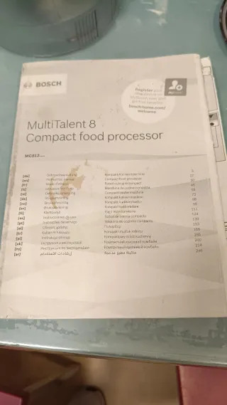 Procesador Bosch Multitalent 8