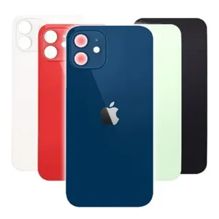 Tapa Trasera iPhone 12 Cristal + Adhesivo