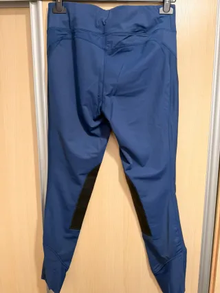 Mallas de montar a caballo azules