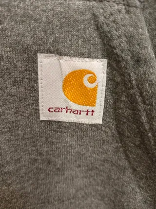 Sudadera Carhartt Gris Sin Etiqueta