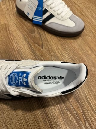 Adidas Samba Blancas y Negras talla 40