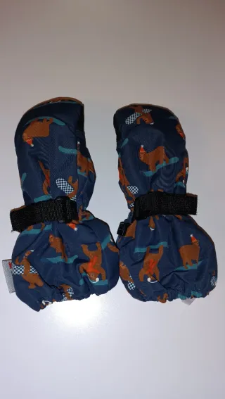 Manoplas de nieve para niños