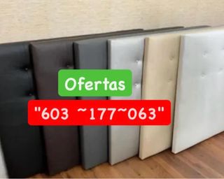 Cabezales , mesitas , comodas , somier