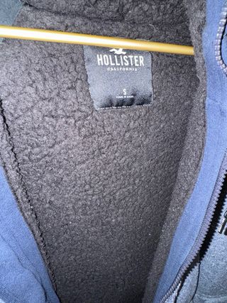 Chaqueta Hollister Talla S Azul/Gris