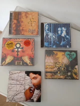 5 CD Prince Música Pop Rock