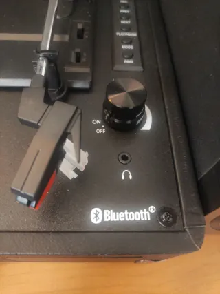 Tocadiscos Lenco Negro Maleta.