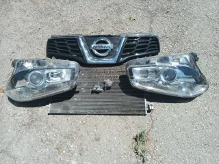 Nissan Qashqai 2012-2014 Parrilla y Faros