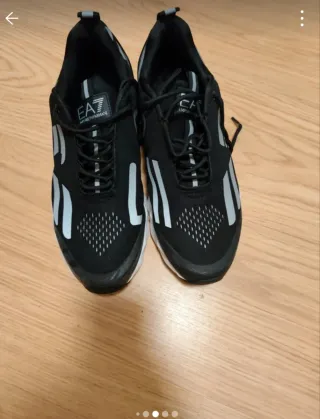 Zapatillas Emporio Armani Negras y Grises