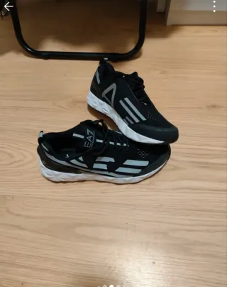 Zapatillas Emporio Armani Negras y Grises