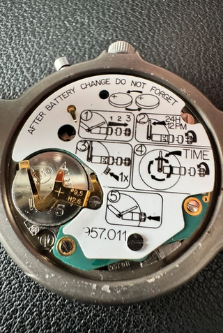 1980s Longines Conquest Alarm Quartz in Titanium