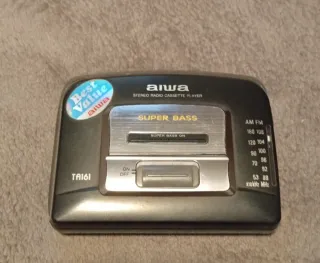 Reproductor Aiwa Cassette y Radio TA161
