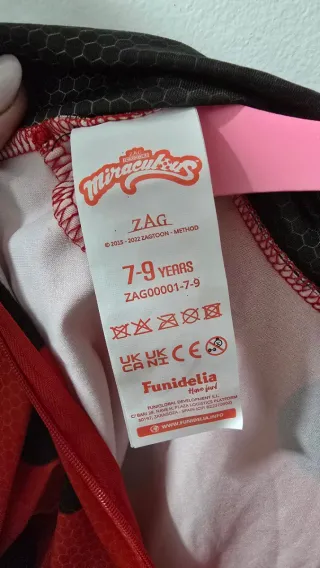 Disfraz Ladybug niña y complementos